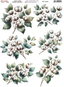 Pirinç Dekopaj Kağıdı 30x42cm PT-4221