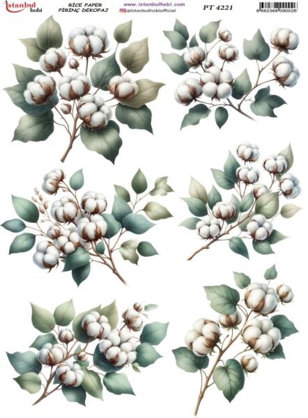 Pirinç Dekopaj Kağıdı 30x42cm PT-4221