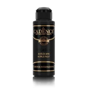Cadence Akrilik Boya 0002 Siyah Ahşap Boyası 120ML