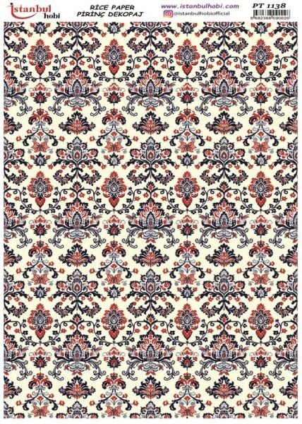 Pirinç Dekopaj Kağıdı 30x42cm PT-1138