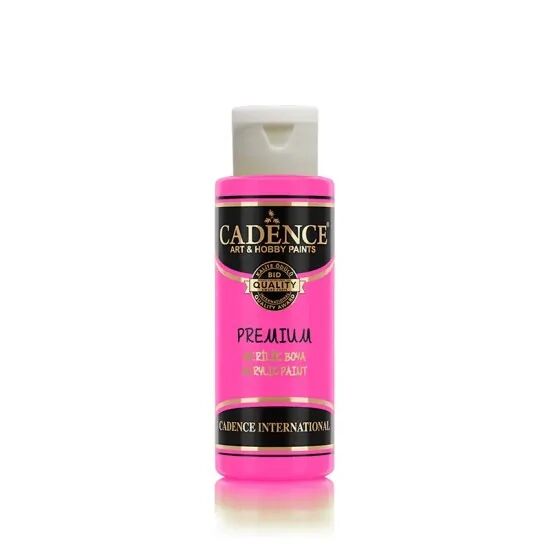 Cadence Fosforlu Akrilik Boya 70ml Florasan Pembe