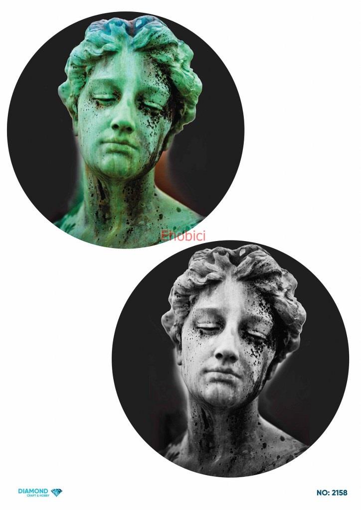 Diamond Pirinç Dekopaj Kağıdı - 2158