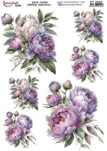 Pirinç Dekopaj Kağıdı 30x42cm PT-1656