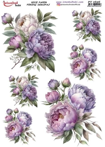 Pirinç Dekopaj Kağıdı 30x42cm PT-1656