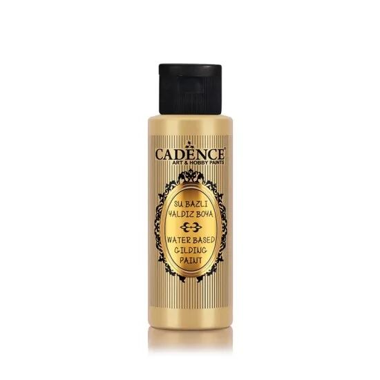Cadence Su Bazlı Yaldız Boya 100 Altın 70ML