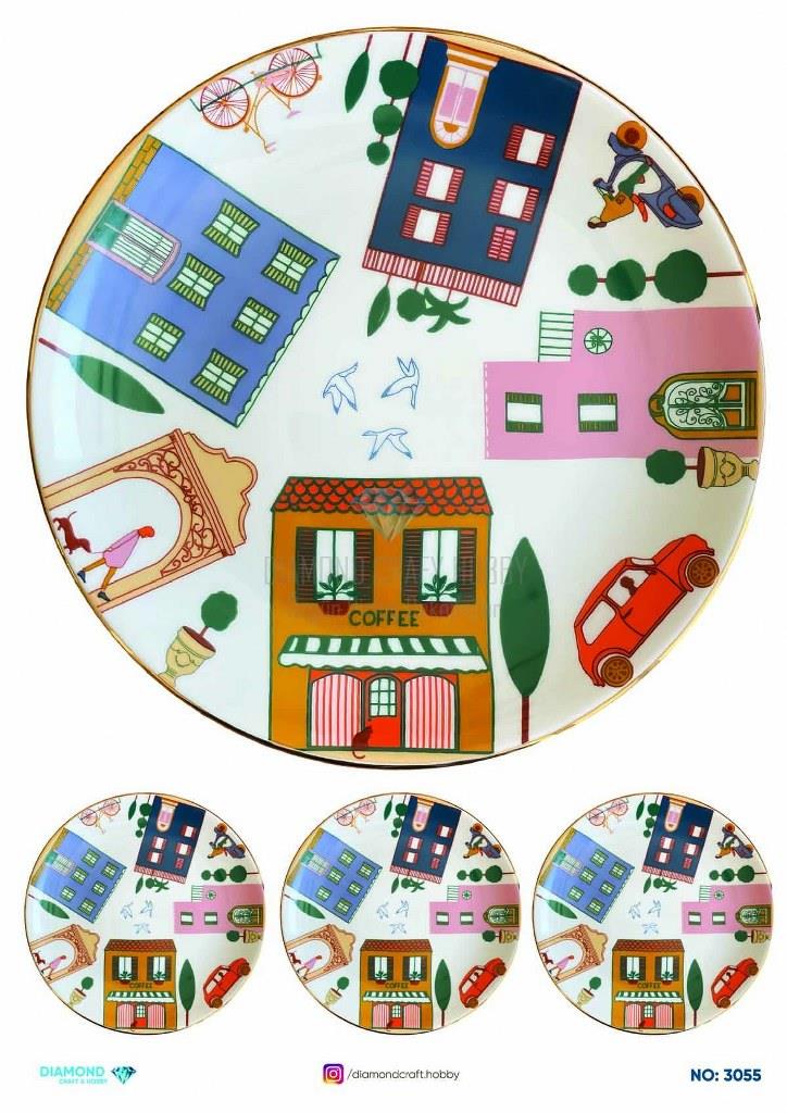 Diamond Pirinç Dekopaj Kağıdı - 3055