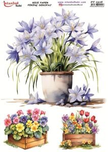 Pirinç Dekopaj Kağıdı 30x42cm PT-1516