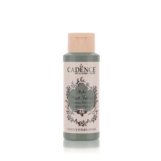 Cadence Style Mat Kumaş Boyası - 625 Kamuflaj Yeşili 59ml