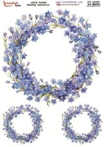 Pirinç Dekopaj Kağıdı 30x42cm PT-1668