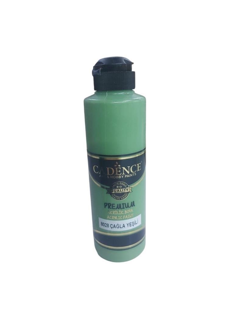 Cadence Akrilik Boya 250ML 8028 Çağla Yeşili Ahşap Boyası