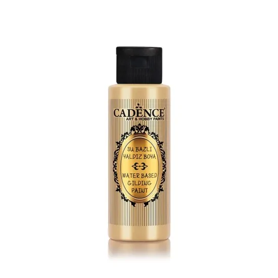 Cadence Su Bazlı Yaldız Boya 108 Süper Altın 70ML