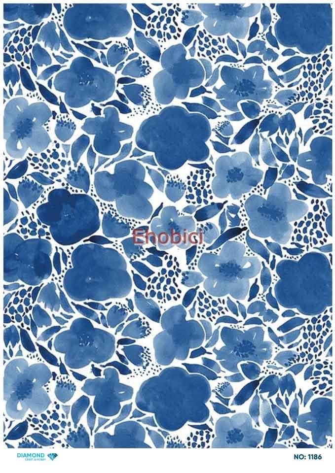 Diamond Pirinç Dekopaj Kağıdı - 1186