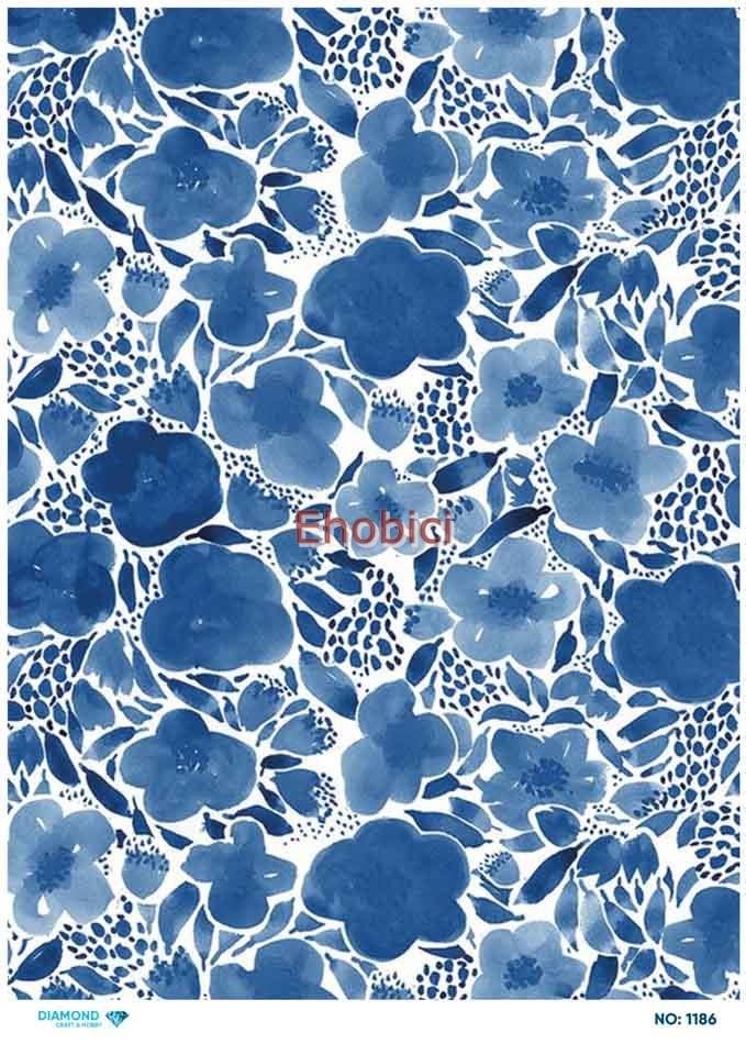 Diamond Pirinç Dekopaj Kağıdı - 1186