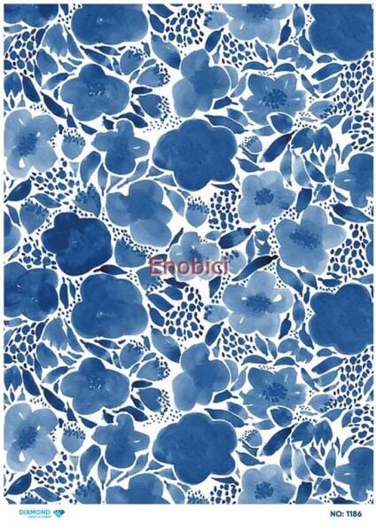 Diamond Pirinç Dekopaj Kağıdı - 1186