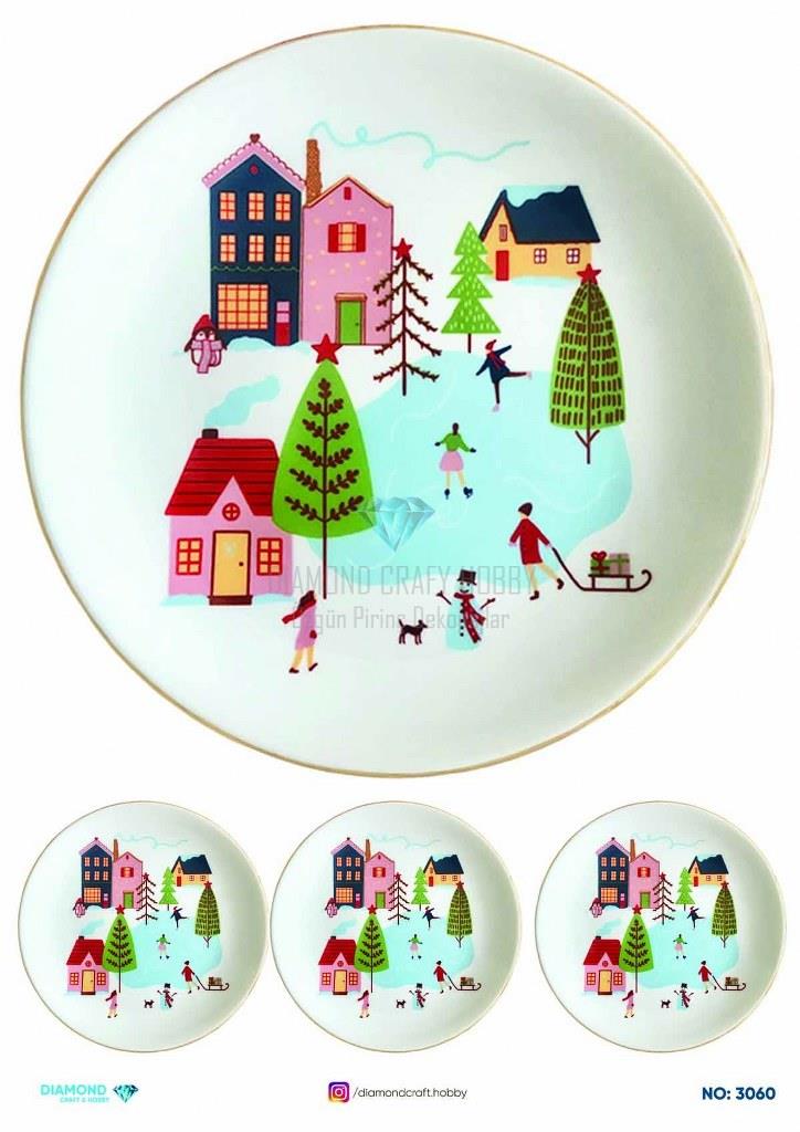 Diamond Pirinç Dekopaj Kağıdı - 3060