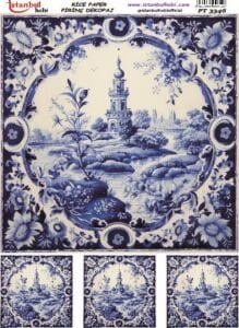 Pirinç Dekopaj Kağıdı 30x42cm PT-3346