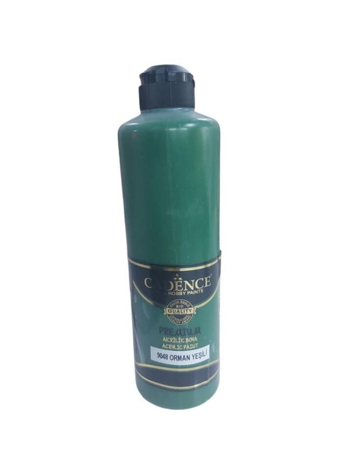 Cadence Akrilik Boya 500ML 9048 Orman Yeşili Ahşap Boyası