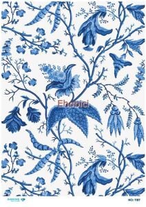 Diamond Pirinç Dekopaj Kağıdı - 1187