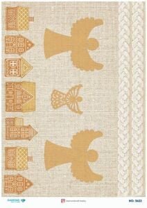 Diamond Pirinç Dekopaj Kağıdı - 3622