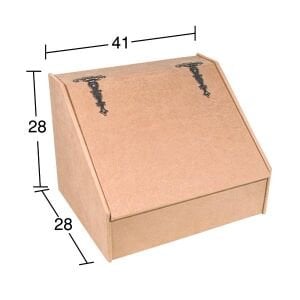 Boyanabilir Ahşap Ekmeklik 41x28cm E324