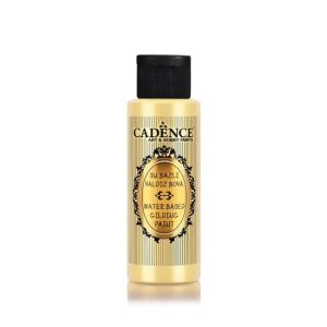 Cadence Su Bazlı Yaldız Boya 120 Som Altın 70ML
