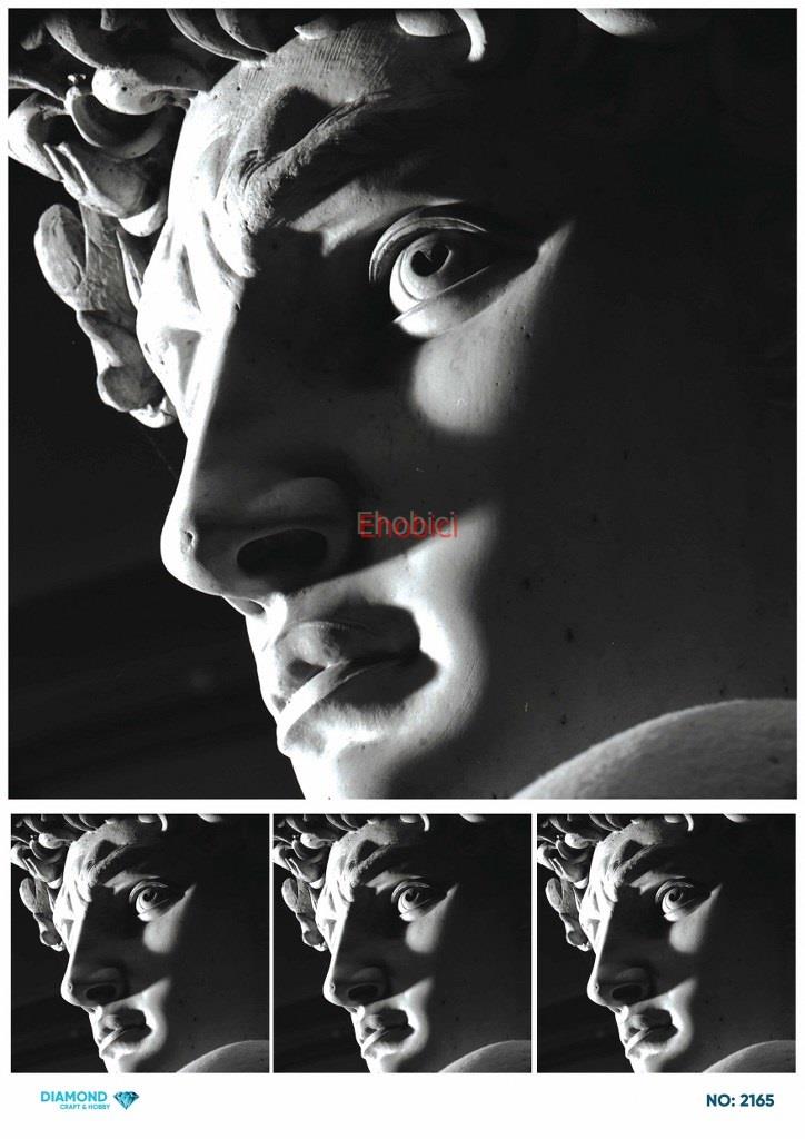 Diamond Pirinç Dekopaj Kağıdı - 2165