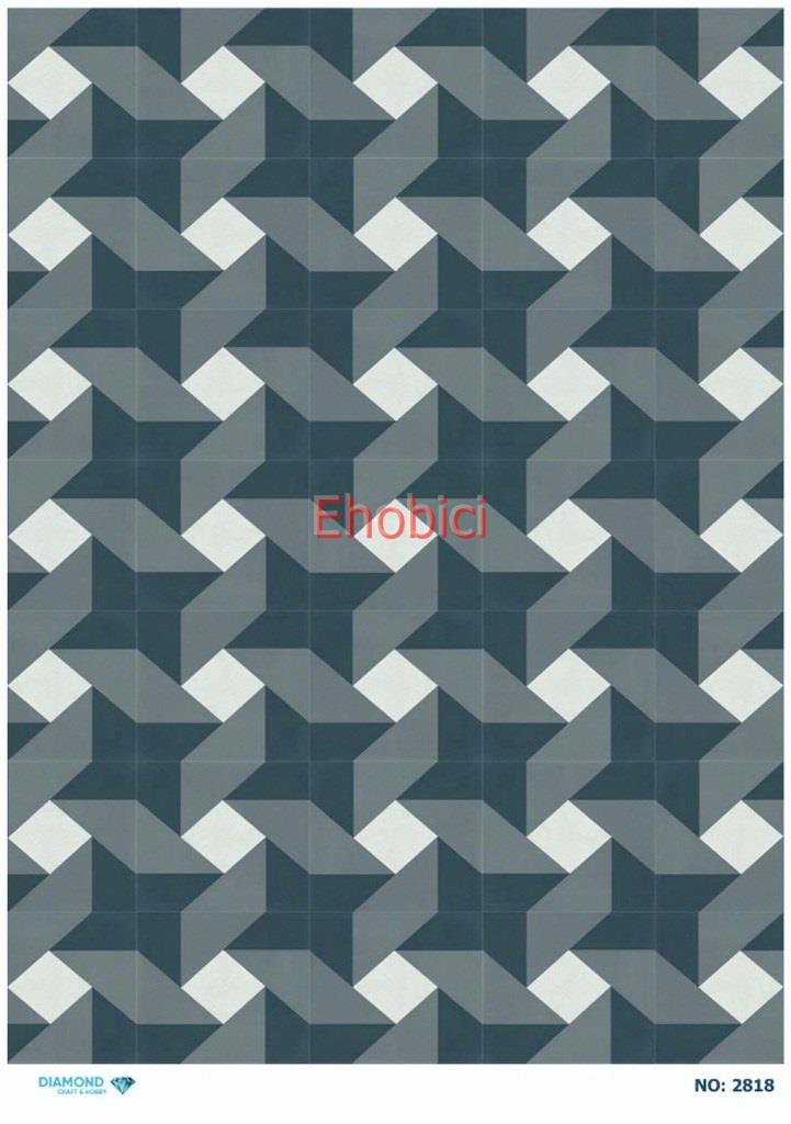 Diamond Pirinç Dekopaj Kağıdı - 2818