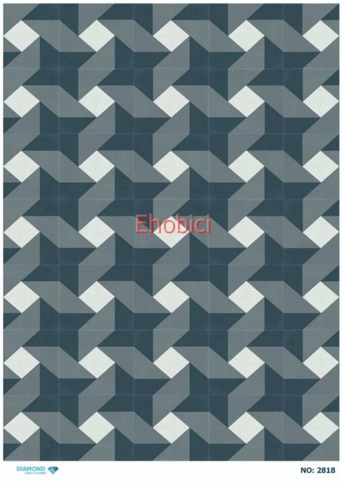 Diamond Pirinç Dekopaj Kağıdı - 2818