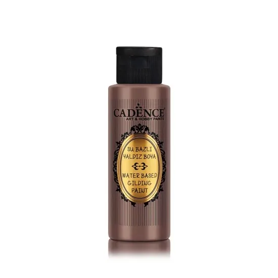 Cadence Su Bazlı Yaldız Boya 117 Açık Kahve 70ML