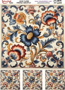 Pirinç Dekopaj Kağıdı 30x42cm PT-3388