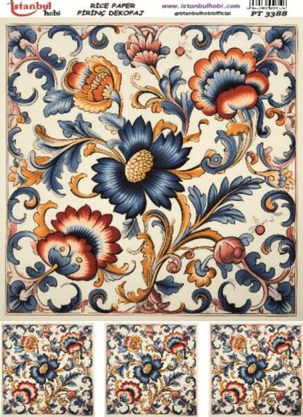 Pirinç Dekopaj Kağıdı 30x42cm PT-3388