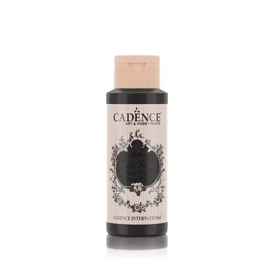 Cadence Style Mat Kumaş Boyası - 630 Siyah 59ml