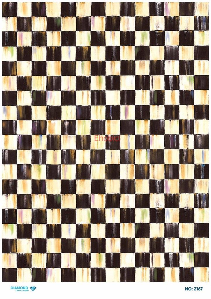 Diamond Pirinç Dekopaj Kağıdı - 2167