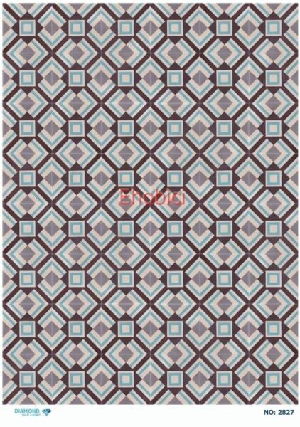 Diamond Pirinç Dekopaj Kağıdı - 2827