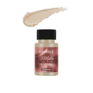 Cadence Mat Metalik Boya MMB04 Şampanya 50ml