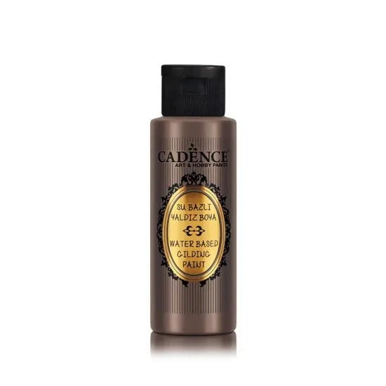 Cadence Su Bazlı Yaldız Boya 114 Kahverengi 70ML
