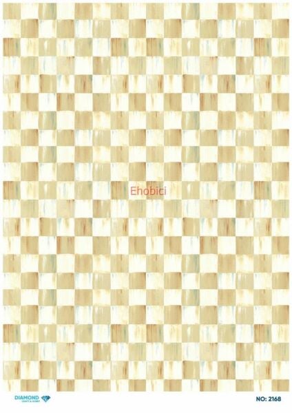 Diamond Pirinç Dekopaj Kağıdı - 2168