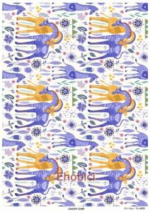 Lineart Pirinç Dekopaj Kağıdı - 4050