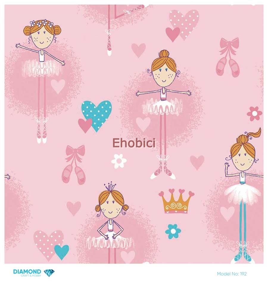 Diamond Pirinç Dekopaj Kağıdı - 192 - 30x30