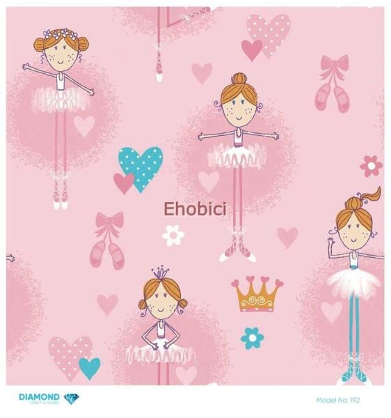 Diamond Pirinç Dekopaj Kağıdı - 192 - 30x30