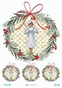 Diamond Pirinç Dekopaj Kağıdı - 3627