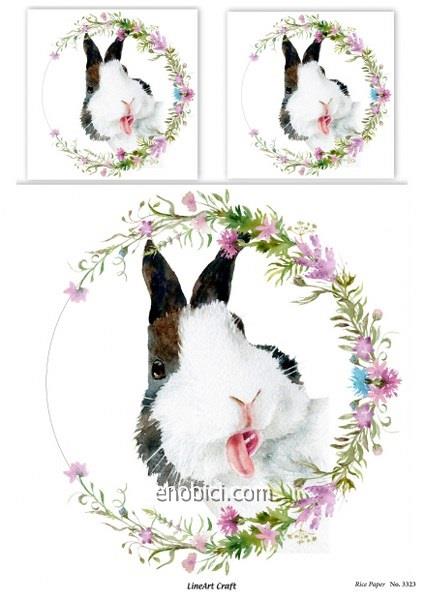 Lineart Pirinç Dekopaj Kağıdı Model - 3323