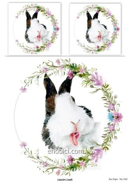 Lineart Pirinç Dekopaj Kağıdı Model - 3323