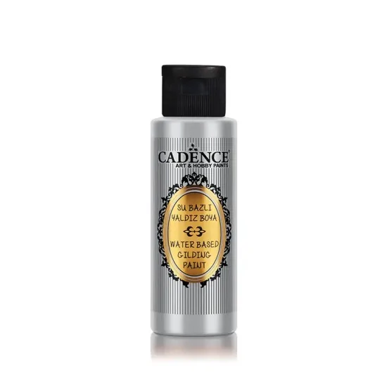 Cadence Su Bazlı Yaldız Boya 105 Antrasit 70ML