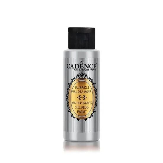 Cadence Su Bazlı Yaldız Boya 105 Antrasit 70ML