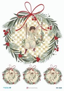 Diamond Pirinç Dekopaj Kağıdı - 3628