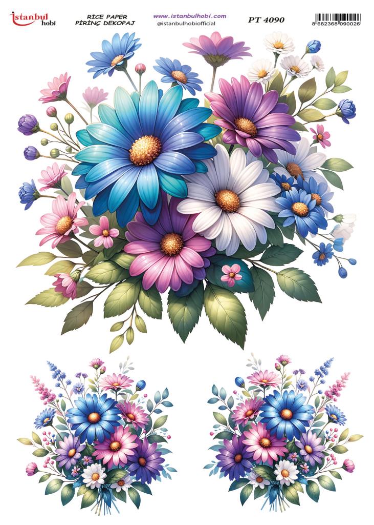 Pirinç Dekopaj Kağıdı 30x42cm PT-4090