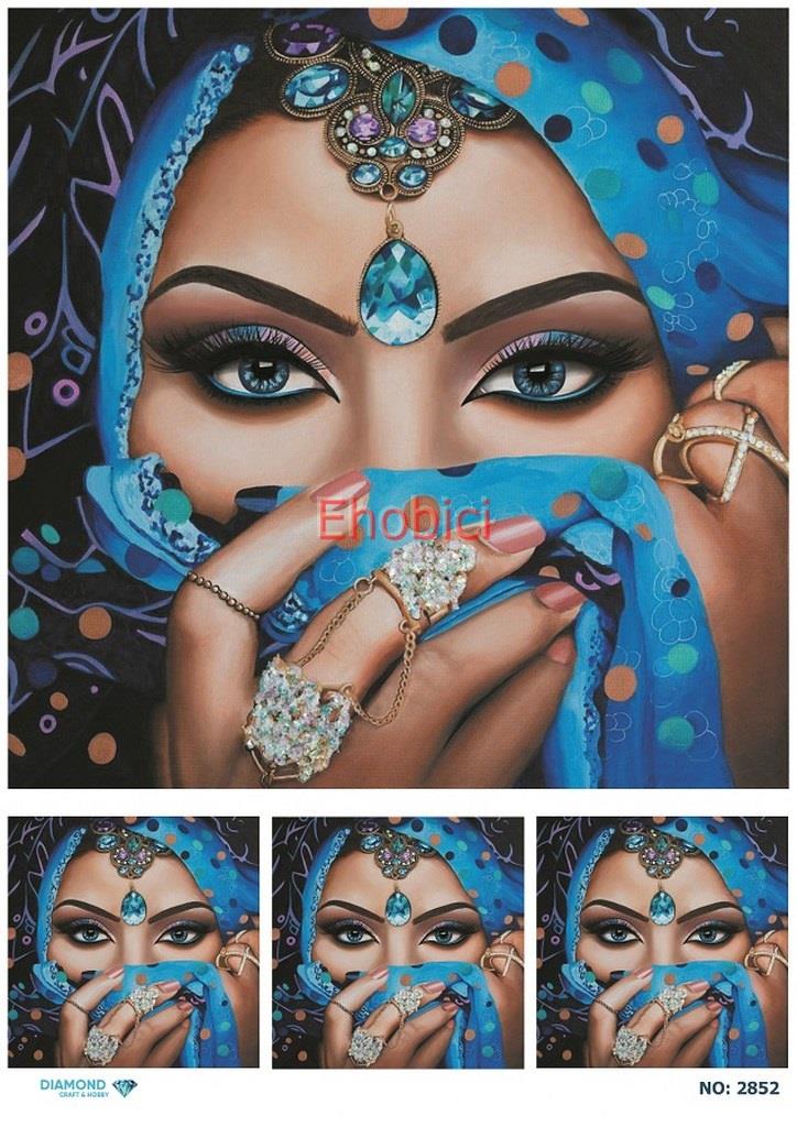 Diamond Pirinç Dekopaj Kağıdı - 2852