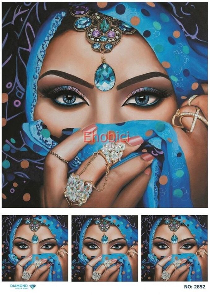 Diamond Pirinç Dekopaj Kağıdı - 2852