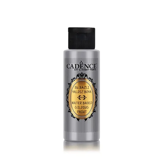 Cadence Su Bazlı Yaldız Boya 102 Gümüş 70ML